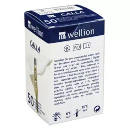 WELLION CALLA Paski do pomiaru glukozy we krwi, 50 szt