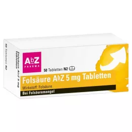 FOLSÄURE Tabletki AbZ 5 mg, 50 szt