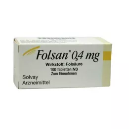 FOLSAN tabletki 0,4 mg, 100 szt
