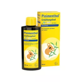 PINIMENTHOL Kąpiel zimna dla dzieci od 2 lat, Eukaliptus, 190 ml
