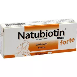 NATUBIOTIN 10 mg tabletki forte, 20 szt