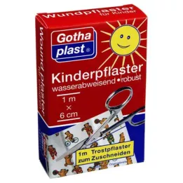 GOTHAPLAST Plaster dziecięcy 6 cmx1 m, 1 szt
