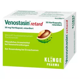 VENOSTASIN retard 50 mg kapsułki twarde o przedłużonym uwalnianiu, 50 szt