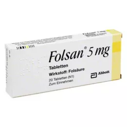 FOLSAN tabletki 5 mg, 20 szt