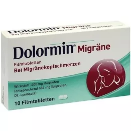 DOLORMIN tabletki z filmu migreny, 10 szt