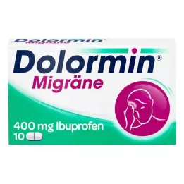 DOLORMIN Tabletki powlekane na migrenę, 10 szt