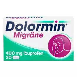 DOLORMIN Tabletki powlekane na migrenę, 20 szt