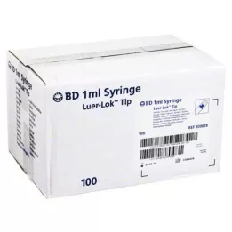 BD PLASTIPAK Spr.1 ml Luer Lok 3-częściowy, 100X1 ml