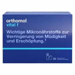 ORTHOMOL Butelka do picia/kapsułka Vital F combo pack, 30 szt