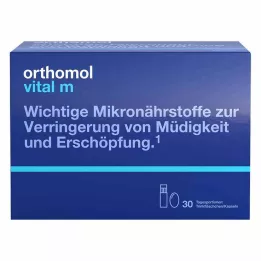 ORTHOMOL Butelka do picia/kapsułka Vital M combo pack, 30 szt