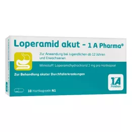 LOPERAMID akut-1A Pharma kapsułki twarde, 10 szt