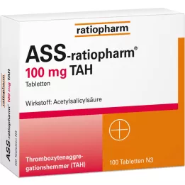 ASS-ratiopharm 100 mg TAH tabletki, 100 szt