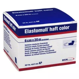 ELASTOMULL taśma klejąca kolorowa 6 cmx20 m niebieska, 1 szt