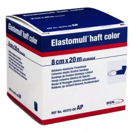 ELASTOMULL taśma klejąca kolorowa 8 cmx20 m niebieska, 1 szt
