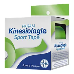 KINESIOLOGIE Taśma sportowa 5 cm x 5 m zielona, 1 szt