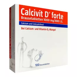 CALCIVIT D forte tabletki musujące 100 szt