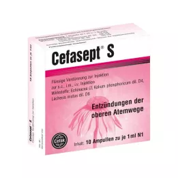 CEFASEPT S Roztwór do wstrzykiwań, 10 szt