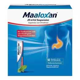 MAALOXAN 25 mVal zawiesina, 50X10 ml