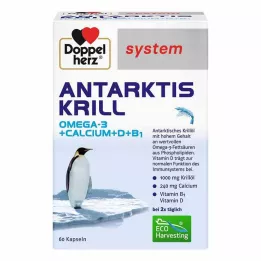 DOPPELHERZ Kapsułki z systemem kryla antarktycznego, 60 szt