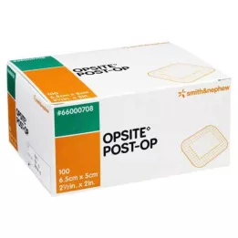 OPSITE Słupek-OP 5x6,5 cm opatrunek pojedynczo jałowy, 100X1 szt