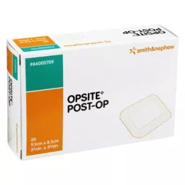 OPSITE Post-OP 8,5x9,5 cm Związek indywidualnie sterylny, 20x1 szt