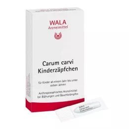 CARUM CARVI Czopki dla dzieci 10X1 g