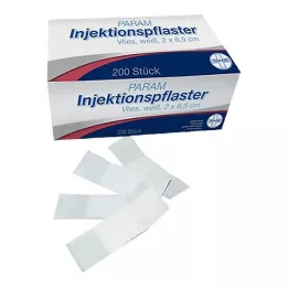 INJEKTIONSPFLASTER 2x6,5 cm vlies White, 200 szt
