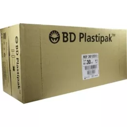 BD PLASTIPAK Spr.30 ml Luer bez lateksu, 60X30 ml