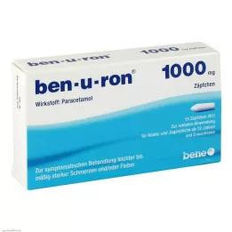 BEN-U-RON czopki 1000 mg, 10 szt
