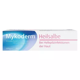 MYKODERM Maść lecznicza Nystatyna i tlenek cynku, 100 g
