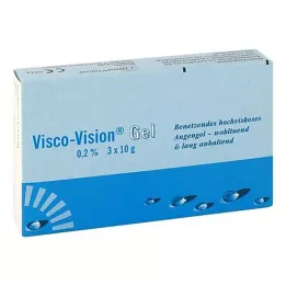 VISCO-Żel do widzenia, 3X10 g