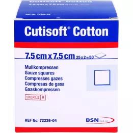 CUTISOFT bawełniany sterylia, 25x2 szt