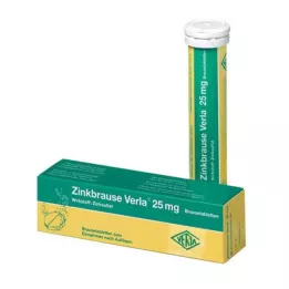 ZINKBRAUSE Verla 25 mg musujące tabletki, 100 szt