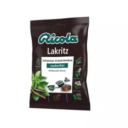 RICOLA Cukierki lukrecjowe o.Z. w torebce, 75 g