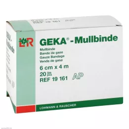 MULLBINDEN GEKA 6 CMX4 M, 20 szt