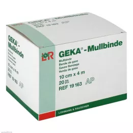 MULLBINDEN GEKA 10 cm x 4 m, 20 szt