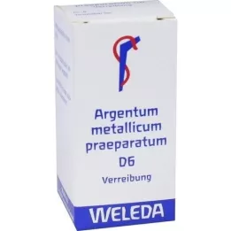 ARGENTUM METALLICUM Praeparatum D 6 Tritureation, 20 g