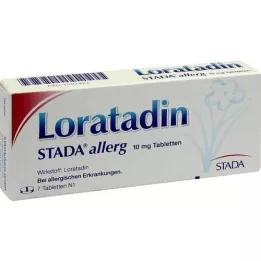 LORATADIN STADA 10 mg tabletki alergiczne, 7 szt