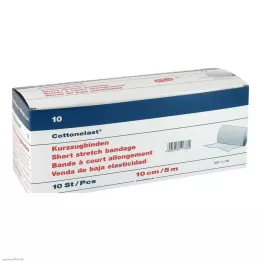 KURZZUGBINDE Cottonelast 10 cmx5 M, 10 szt
