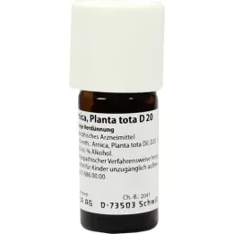 ARNICA PLANTA TOTA D 20 Rozcieńczenie, 20 ml