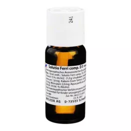SOLUTIO FERRI comp.d 3 rozcieńczenie, 50 ml