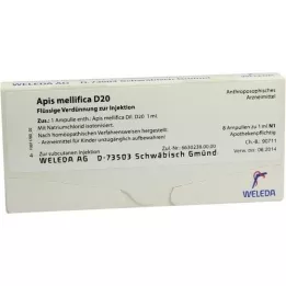 APIS MELLIFICA d 20 ampuli, 8 szt