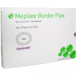 Mepilex Border Flex Foam Association Realo 15x19 cm, 5 szt
