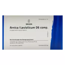 ARNICA/LEVISTICUM D 6 ampułek komp. 8X1 ml