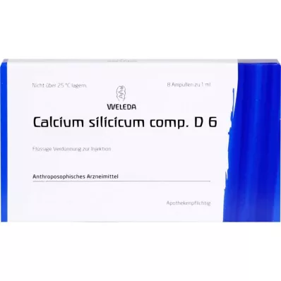 Compium Sicicum Comp. D6, 8x1 ml Compium Sicicum Comp. D6, 8x1 ml