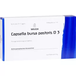 Capsella Bursa Pastoris, etanol. Infusum D3, 8x1 ml