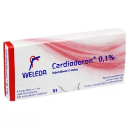 CARDIODORON 0,1% roztwór do wstrzykiwań, 8X1 ml