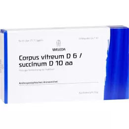 CORPUS VITREUM D 6 / SUKCENUM D10 AA Ampułki, 8x1 ml