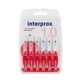 INTERPROX ministożkowate czerwone Interdentalb.Blis., 6 szt