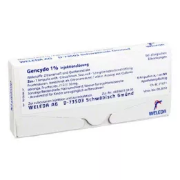 GENCYDO 1% roztwór wstrzykiwania, 8 szt
